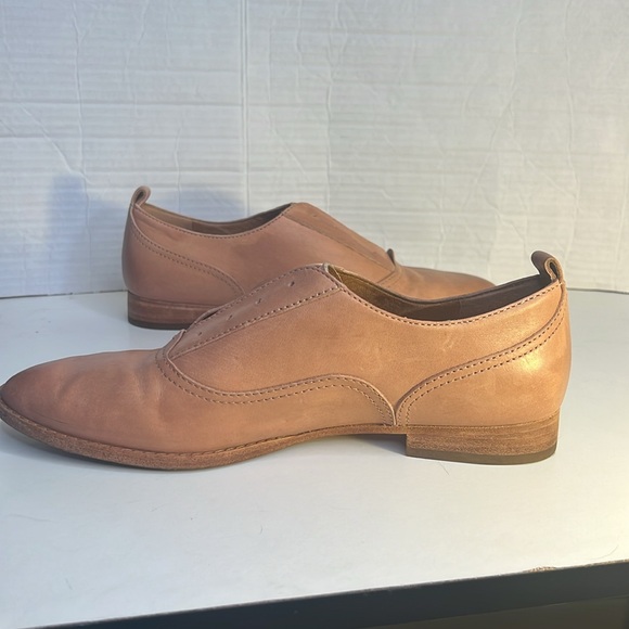 Frye Grace CVO Slip on Oxfords Womens Size 10 M Pale Blush Leather Casual Shoes - Picture 6 of 11